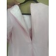 Plážová svatební šaty pro matku nevěsty svatební host elegantní drahokamový výstřih čajová délka šifon polovina rukávu s perlovým řasením