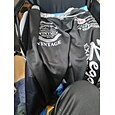 Pánské Tepláky Běžci Běžec Kalhoty Elastický pas Písmeno Grafické tisky Outdoorové sporty Denní nošení Na běžné nošení Hip Hop Šedo-modrá Černá modrá Vysoký pas