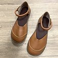Dámské barefoot baleríny Mary Jane – polstrovaná podrážka, nastavitelný pásek, široká špička, pohodlné boty, vhodné na návštěvy farem a přírodních stezek