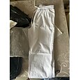 Pánské Plátěné kalhoty Kalhoty Plážové kalhoty Kapsy Šňůrky Elastický pas Bez vzoru Pohodlné Prodyšné Denní stylové Hip Hop Světlá khaki Černá Lehce elastické