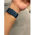 Rovný náramek Kompatibilní s Řemínek k hodinkám Apple Watch 38 mm 40 mm 41 mm 42 mm 44 mm 45 mm 49 mm Přezka Luxus Kovová spona Nerez Náhradní pásek na hodinky pro iwatch Series Ultra 8 7 6 5 4 3 2 1