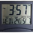 digitální budík nastavení budíku 12/24h používaný pro zobrazení teploty a data kancelářské cestovní a ložnicové budíky stolní hodiny cestovní hodiny elektronické hodiny