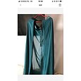 Overaly matky nevěsty plážová svatba elegantní iluzorní výstřih podlahové délky elastický chiffon 3/4 délky rukáv s krajkou jednobarevné