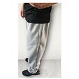 Pánské Fleecové kalhoty Tepláky Běžec Kalhoty Tepláky s rovnými nohama Elastický pas Straight-Leg Pevná barva Bez vzoru Prodyšné Pohodlné Plná délka Outdoorové sporty Denní nošení Neformáln