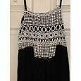 dámské slip dress geometric color block print pásek dlouhé šaty maxi šaty denní dovolená bez rukávů léto jaro