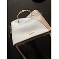 dámská tmavě modrá a růžová kabelka s kouzlem srdíčka – elegantní crossbody a kabelka z umělé kůže pro každodenní nošení