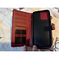 Kryt na telefon pro iPhone 15 Pro Max Plus iPhone 14 13 12 11 Pro Max Mini X XR XS Max 8 7 Plus – Peněženkový kryt magnetický s poutkem šokuvzdorný jednobarevný TPU PC PU kůže