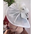 Fascinátory Klobouky Doplňky do vlasů Sinamay Polyester / polyamid Zvonovitý klobouk 30. léta Závojový klobouk Večírek Dovolená Kentucky Derby Dostih Dámský den Retro styl kouzlo Vinobraní S Pe
