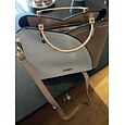 dámská tmavě modrá a růžová kabelka s kouzlem srdíčka – elegantní crossbody a kabelka z umělé kůže pro každodenní nošení