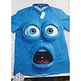 Per uomo Cartoni animati Divertente Faccia Sorridente Camicia Camicia Estiva Camicia con Bottoni Manica Corta Moda Casual All'aperto Vacanza Abbigliamento Quotidiano Estate Primavera Collo ripiegato