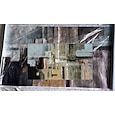 handgefertigtes Ölgemälde auf Leinwand, Wandkunst, Dekoration, modern, abstrakt, für die Inneneinrichtung, gerollt, rahmenlos, ungedehntes Gemälde