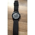 Reloj de cuarzo para hombres reloj de cuerda analógica con correa de lienzo reloj casual con fecha automática reloj militar verde ejército reloj deportivo análogo simple para hombre