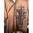 Homme T shirt Tee Chemise Henley Shirt Tee Graphic Gouvernail Henley Bleu Violet Rouge Marron Gris 3D effet Grande Taille Extérieur du quotidien Manches Courtes Bouton bas Imprimer Vêtement Tenue