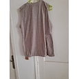 Dame Camisole Tank Top Uten Ermer Drapert V-Hals Taupe Teksturert Lett Elegant Sommer Top Casual til Formell Allsidig Bruk