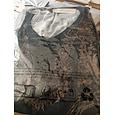 Dámské Tílko do košilky Grafika Leopard Čechy Denní Geleneksel Bez rukávů Do V Běžné topy Denní Černá Léto Jaro