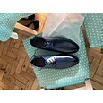 Herren Outdoor Derby-Schuhe Abendschuhe Geschäftlich Klassisch Täglich Büro & Karriere Party & Abend Leder Tragen Sie Beweis Schnürsenkel Schwarz Gelb Blau Frühling Herbst