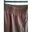 Mujer Pantalones Capri Ropa de calle Casual Capris Alta cintura Plano Bolsillo Diseño de cordón elástico Corte alto Transpirabilidad Suave Microelástico Casual Ropa Cotidiana Negro Azul Marino Oscuro