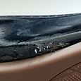 Women's Red Patent Leather Ballet Flats - Classic Round Toe Slip-On Shoes with Bow Detail for Casual and Office Wear