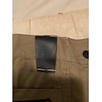 Men's Cargo Shorts Capri Pants Summer Shorts Zipper Pocket Multi Pocket Plain Comfort Wearable Calf-Length Outdoor Sport Daily Fashion Casual Black Light Green