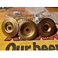 Ensemble de 3 disques de sculpture sur bois pour meuleuse d'angle de 4" ou 4 1/2" avec arbre de 5/8", disque de façonnage de meule pour la coupe du bois, accessoires de meule de coupe pour meuleuse