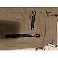 Men's Cargo Shorts Capri Pants Summer Shorts Zipper Pocket Multi Pocket Plain Comfort Wearable Calf-Length Outdoor Sport Daily Fashion Casual Black Light Green