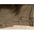 Men's Cargo Shorts Capri Pants Summer Shorts Zipper Pocket Multi Pocket Plain Comfort Wearable Calf-Length Outdoor Sport Daily Fashion Casual Black Light Green