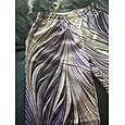 Leaf Casual Men's 3D Print Pants Trousers Outdoor Daily Wear Streetwear Polyester Blue Purple Green S M L Medium Waist Elasticity Pants