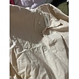 Férfi vászon ing Bandgalléros ing Popover ing Alkalmi ing Stranding Sima Hawaii Szabadság Fekete Fehér Arcpír rózsaszín Medence Hosszú ujj Henley Tavaszi nyár Ruházat