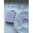 1M 2M 3M شرائط قابلة للانثناء لأضواء LED أضواء قطاع النيون 120/240/360 المصابيح 2835 SMD أبيض دافئ أبيض أحمر أضواء قطاع الصمام داخلي حزب عطلة بطاريات تعمل بالطاقة