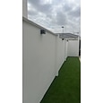 1/2pcs Solar Outdoor Wall Lights Patio Lights Fence Light for Garden Patio Balcony Courtyard Villa Porch Yard Decoration Atmosphere Waterproof Wall Lamp