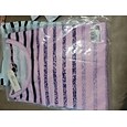Per donna maglietta A strisce Informale Manica corta Girocollo Top regolari Giornaliero Stampa Rosa Blu Viola Estate