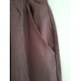 Mujer Pantalones Capri Ropa de calle Casual Capris Alta cintura Plano Bolsillo Diseño de cordón elástico Corte alto Transpirabilidad Suave Microelástico Casual Ropa Cotidiana Negro Azul Marino Oscuro