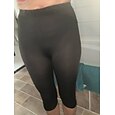 Per donna Pantaloni da yoga Protezione Solare Controllo addominale Sollevamento glutei Vita Alta Yoga Fitness Allenamento in Palestra Leggings Capri Pantaloni Lilla Nero Bianco Gli sport