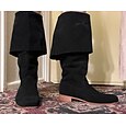 Retrò Vintage Medievale Rinascimento Scarpe Stivali jazz piatti Pirata Cavaliere Vichingo Costume Per uomo Per donna Unisex Costumi da pirata Mascherata Evento / Festa Mascherata Adulti Scarpe Tutte