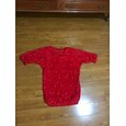 vestito casual da donna mini abito peloso patchwork casual scollo a V manica lunga colore rosso vino