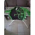 Per uomo Maglia da Ciclismo Grafico Divertente Manica Lunga Bicicletta Maglia Top con 3 tasche posteriori Mountain Bike MTB Ciclismo su strada Asciugatura Rapida Strisce Riflettenti Tasca Posteriore