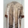 Per uomo maglietta Pop art Mappa del mondo Colletto alla coreana Abbigliamento Stampa 3D Giornaliero Sport Manica corta Lacci Stampa Di tendenza Originale Moda Vintage