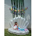 Bambini Ragazze Cinque pezzi Costume da bagno da sirena Costumi da bagno Bikini Spiaggia Nuoto Arcobaleno Tinta a nodi Carino Costumi da bagno 3-10 Anni Estate Blu chiaro Colorato
