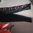 Per donna Leggings Vacanza Vintage Moda Lunghezza alla caviglia Vita AltaPantsHalloween Grafico Zucca Stampa Morbido Traspirante Elasticizzato All'aperto Quotidiano Nero Blu Arancione Primavera