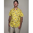 Per uomo Animali Anatra Camicia Camicia hawaiana Camicia Aloha Maniche corte Camicia Collo ripiegabile Di tendenza Originale Informale Esterno Strada Informale Nero Giallo Rosso Stampa 3D S M L