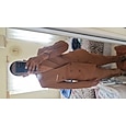 Men's Wedding Suits Peak Black White Business Formal Solid Colored Tailored Fit 2 Piece Double Breasted Six-buttons