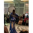 Mermaid / Trumpet Evening Gown Elegant Dress Formal Prom Court Train Short Sleeve Queen Anne Sequined with Sequin