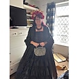 Rococó Victoriano Corte Cenicienta Ropa de Fiesta Baile de Máscaras Vestido de fiesta de graduación Tallas Grandes Disfraz Mujer Real Mascarada Carnaval Fiesta Víspera de Todos los Santos Adulto