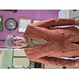 Per uomo Giacca in finta pelle scamosciata Blazer in finta pelle scamosciata Abbigliamento formale Festa d'azienda Moda Casual Autunno / Inverno Finta Pelle Scamosciata Semplice Tasca Bottoni
