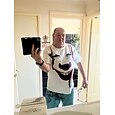 Halloween Per uomo Pagliaccio inquietante 3D Pagliaccio Maglietta Manica Corta maglietta Stampa 3D Girocollo Camicia Esagerato Designer Orrore Feste Streetwear Casuale Rosso Nero & Grigio Grigio
