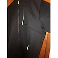 Per uomo Felpa con cappuccio Felpa con cappuccio a zip intera Felpa con cappuccio in pile Nero Bianco Vino Blu marino Blu Reale Con cappuccio Liscio Cerniera Tasche Sportivo Giornaliero Per eventi