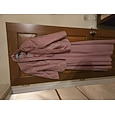 Per donna Lunghezza del tè Abito in Pizzo Vestito da Festa Vestito in Chiffon Vestito a ruota Elegante Moda Festa All'aperto Feste Ospite di nozze Vestibilità comoda Semplice Manica 3/4 Girocollo Rosa