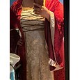 Retró Középkori Koktélruha Földig érő Hosszú hossz Ruhák Báli ruha Flare mandzsetta hüvely Viking külföldi Extra méret Jelmez Női Kelta királyi Parti Diákbál Felnőttek Ruha