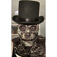 Maschera da teschio di Halloween, orrore, spaventoso, realistico, orribile, maschera biochimica a testa intera per Halloween 2025, costumi per adulti, maschera da teschio, stazione indie, maschera da scheletro zombie demone