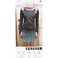 Figure Skating Dress Women's Girls' Ice Skating Dress Dark Green Patchwork Open Back Mesh Spandex High Elasticity Training Competition Skating Wear Classic Crystal / Rhinestone Long Sleeve Ice
